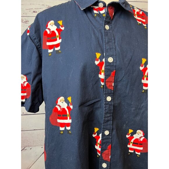 NWOT Banana Republic Ugly Christmas Shirt Mens XL Extra large - Picture 5 of 8
